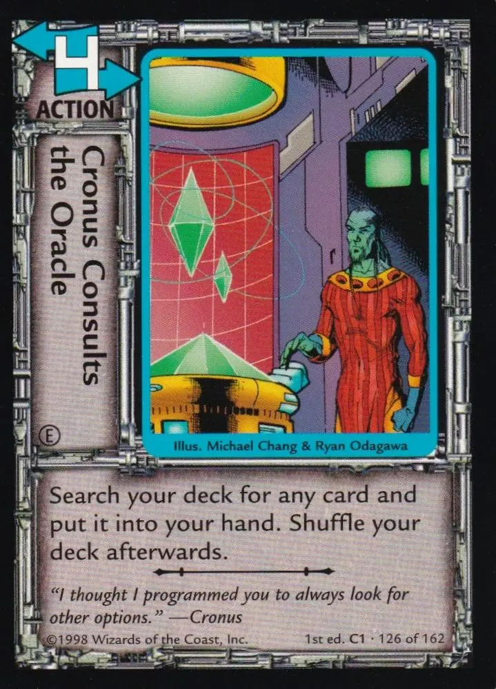 Cronus Consults the Oracle